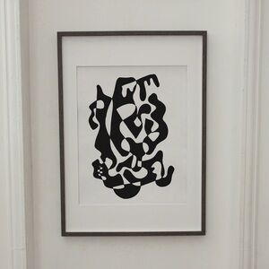 Picasso inspired art abstract shapes drawing